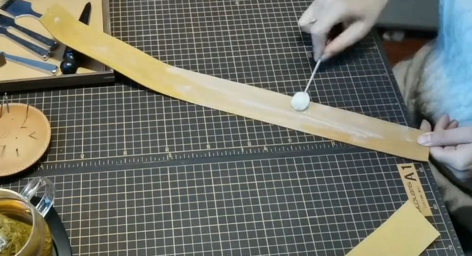 手工制作Spank道具/皮革戒尺详细教程