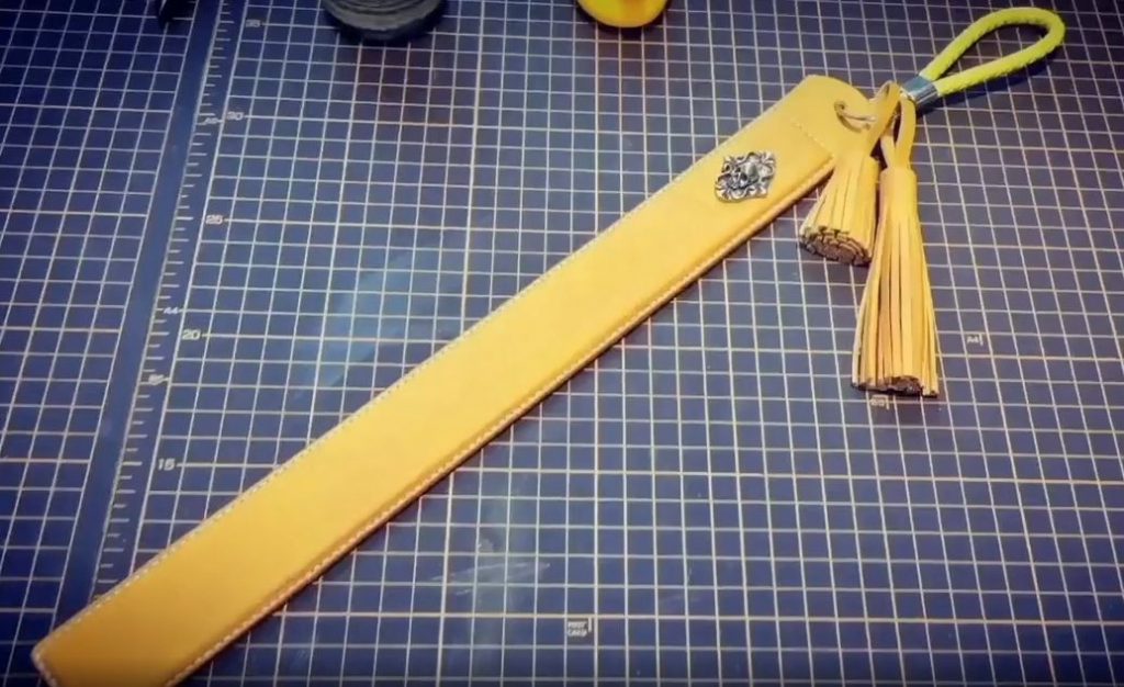 手工制作Spank道具/皮革戒尺详细教程